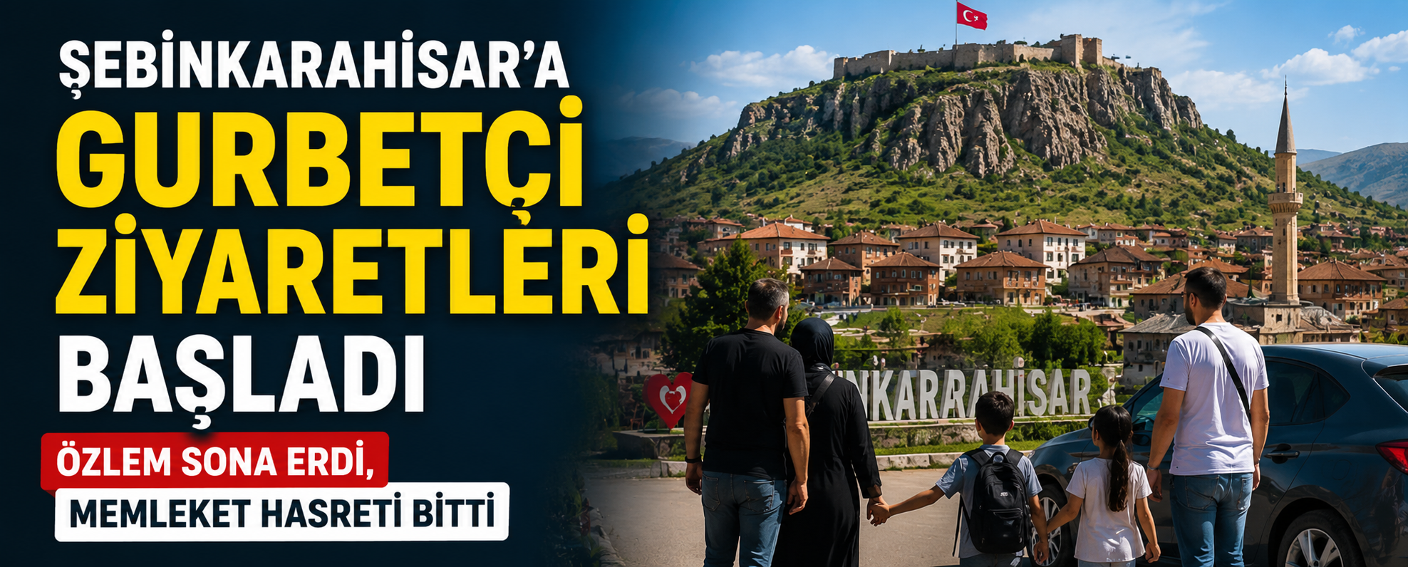 Şebinkarahisar’a Gurbetçi Ziyaretleri Başladı