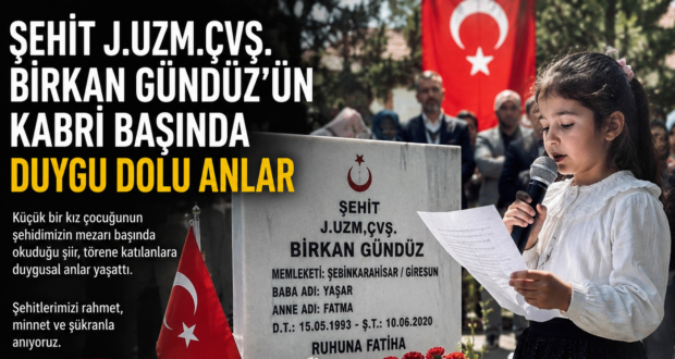 Şehit Jandarma Uzman Çavuş Birkan Gündüz