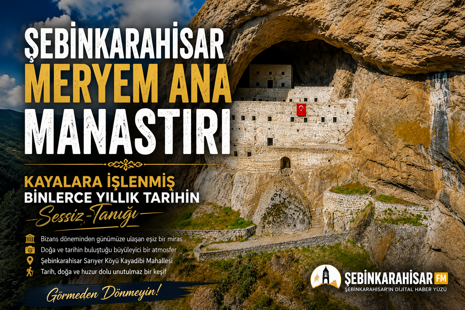 Meryem Ana Manastırı Şebinkarahisar