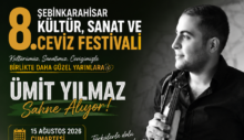 Ümit Yılmaz Şebinkarahisar Festivali 2026