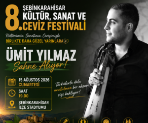 Ümit Yılmaz Şebinkarahisar Festivali 2026