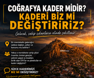 Coğrafya Kader midir, Yoksa Kaderi Biz mi Değiştiririz