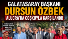 Galatasaray Başkanı Dursun Özbek Alucra’da Yoğun İlgiyle Karşılandı