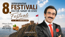 8. ŞEBİNKARAHİSAR KÜLTÜR, SANAT VE CEVİZ FESTİVALİ’NDE NURETTİN BAY SAHNE ALIYOR