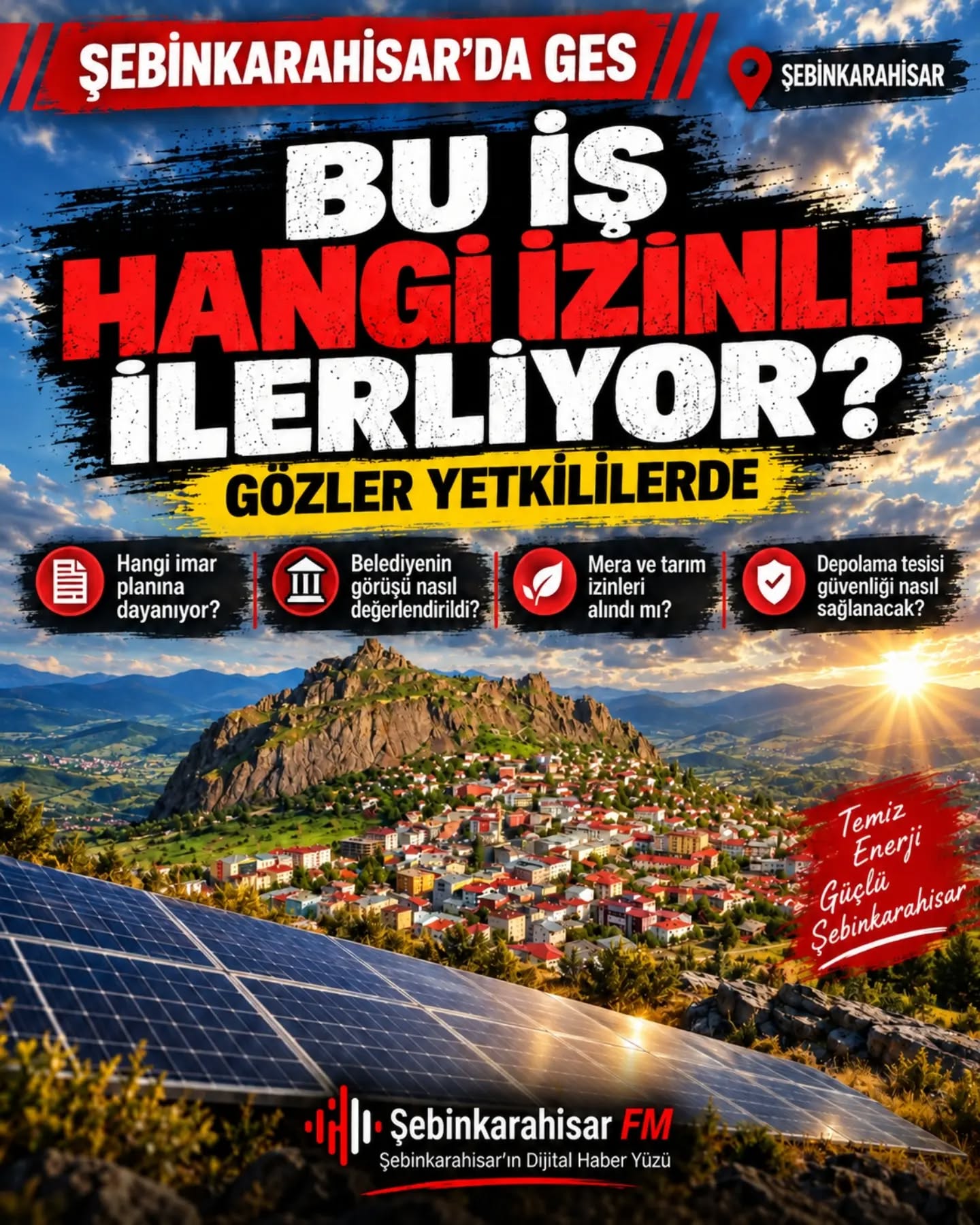 ŞEBİNKARAHİSAR’DA GES DOSYASI