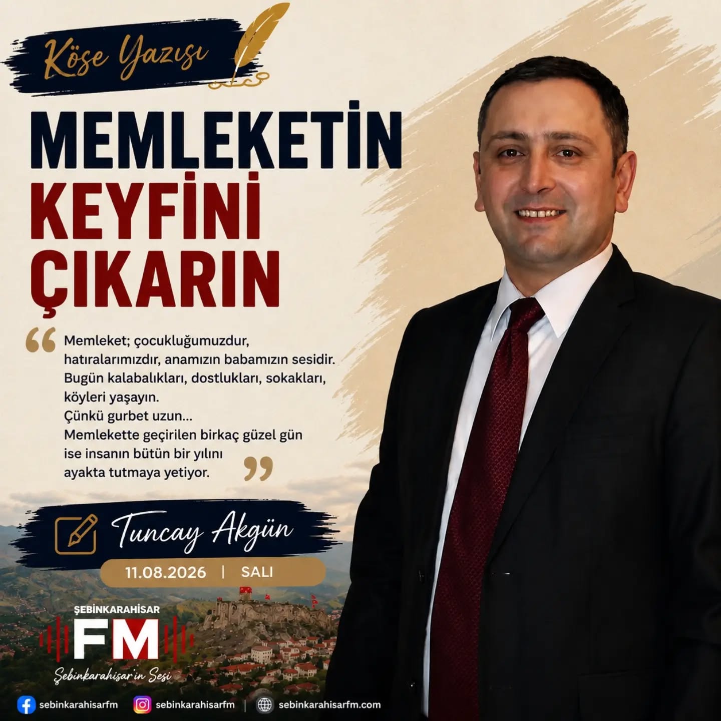 Memleketin Keyfini Çıkarın