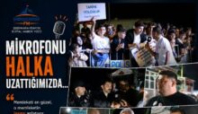 MİKROFONU HALKA UZATTIĞIMIZDA
