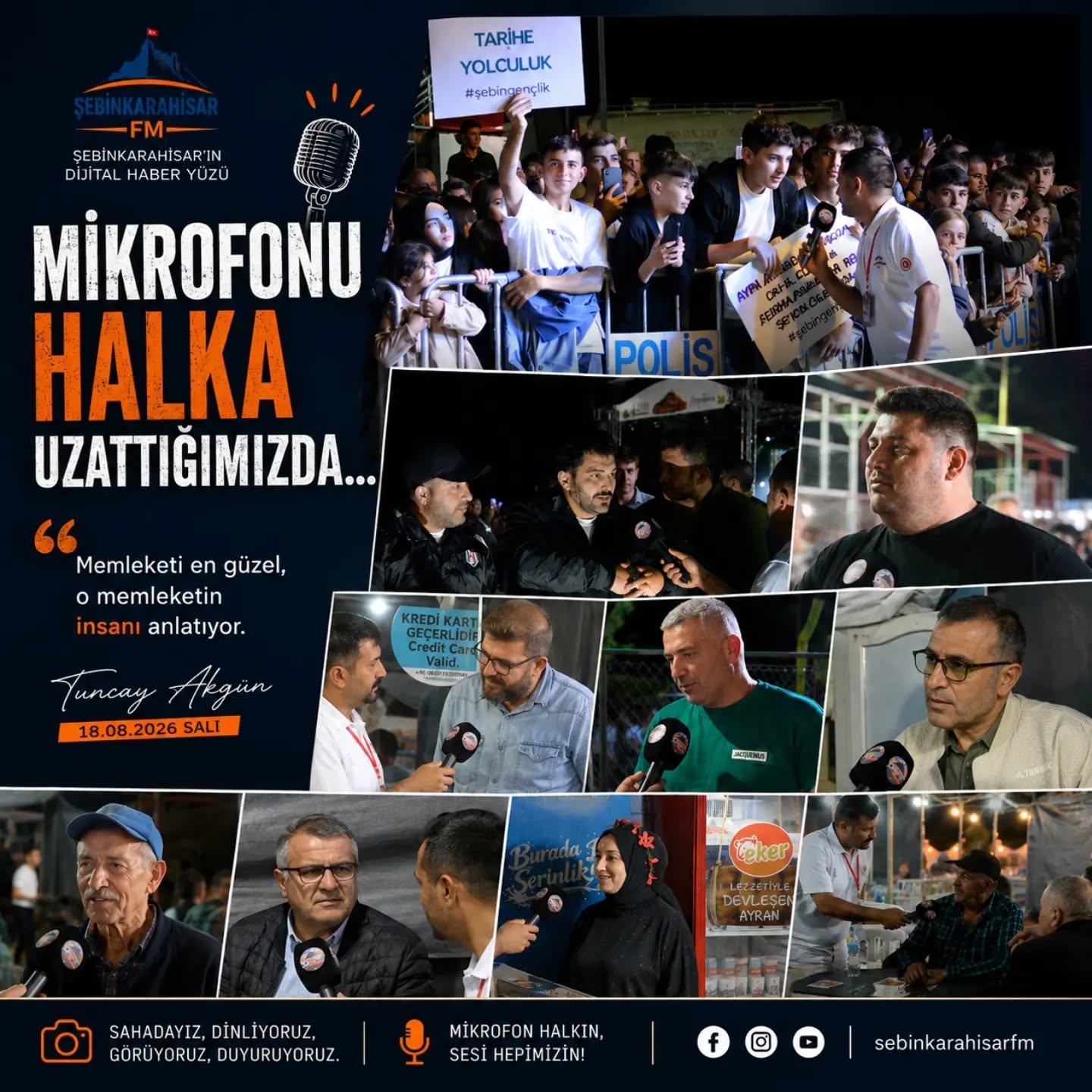 MİKROFONU HALKA UZATTIĞIMIZDA